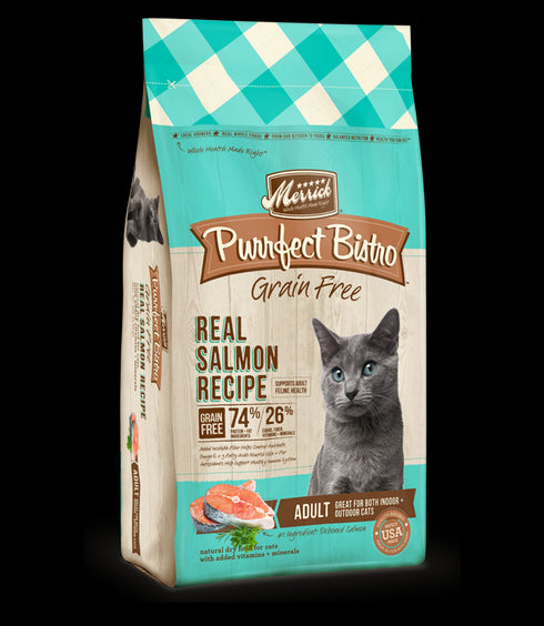 Merrick Salmon Grain Free Dry Cat Food 12lb - Poudre Pet and Feed Supply